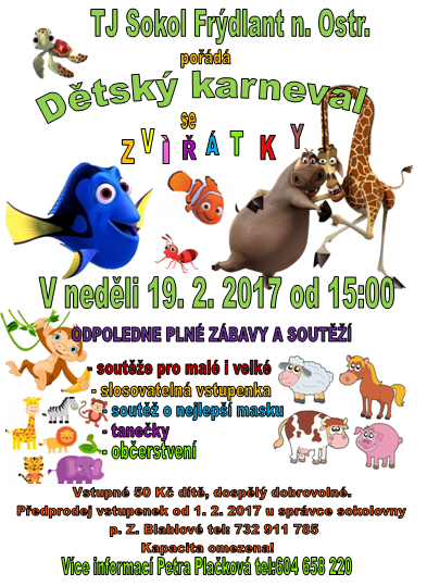 Dětský karneval_letáček