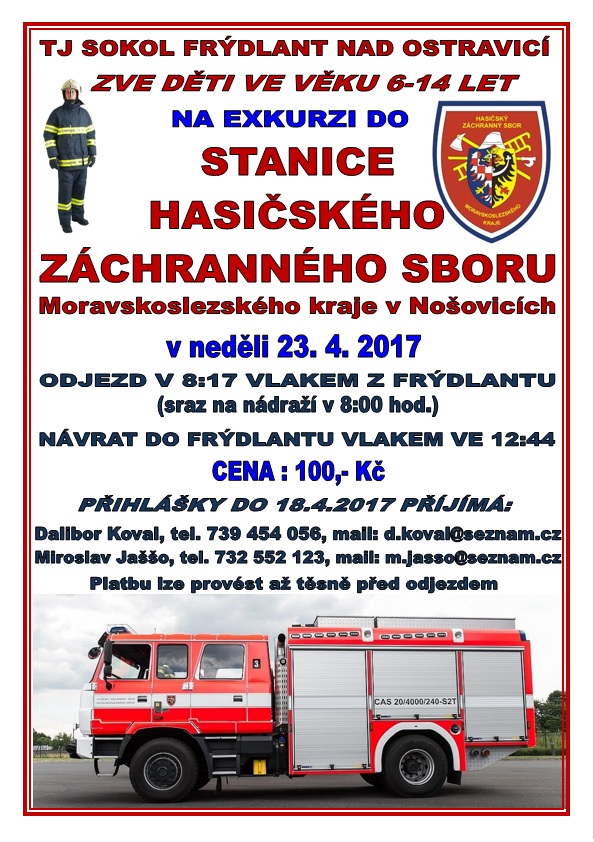 Exkurze-hasiči Nošovice