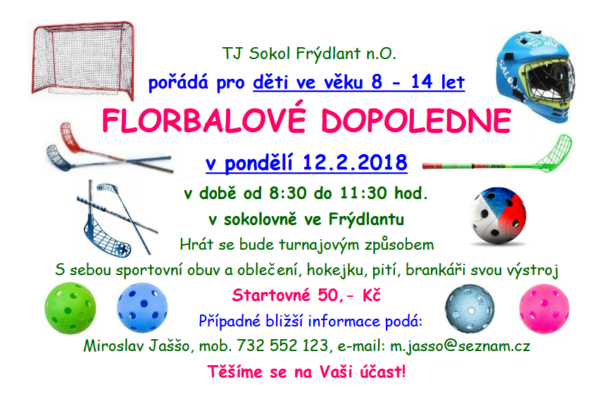 2018 Florbalové dopoledne