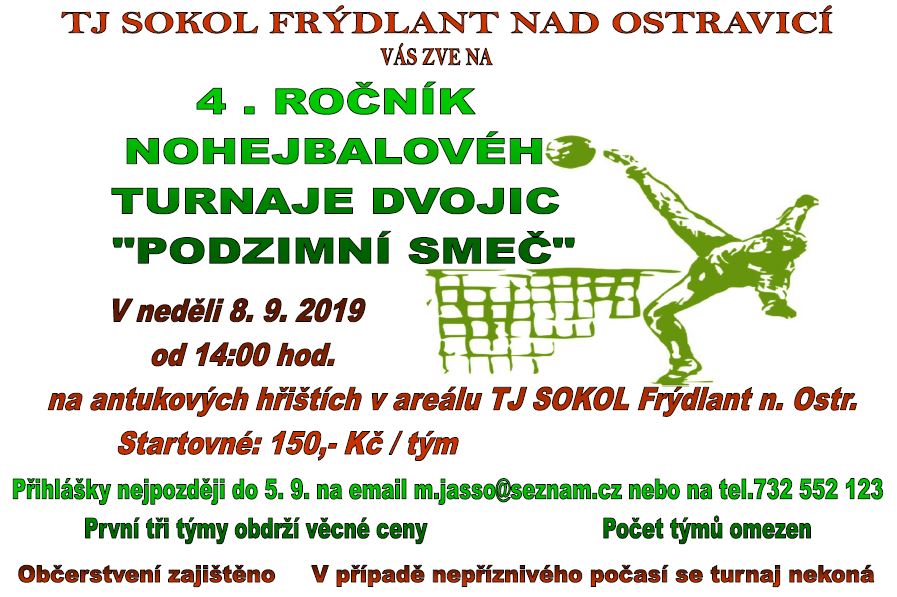 2019 Nohejbal plakát