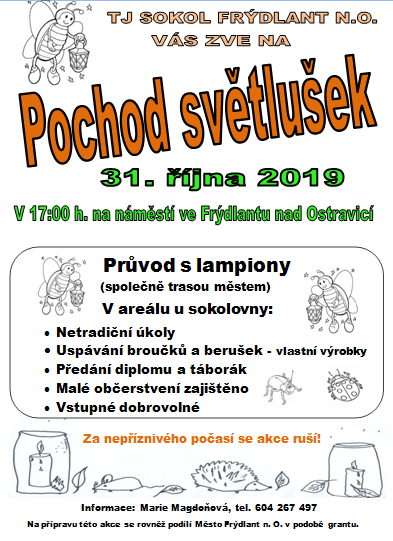 2019 Pochod světlušek