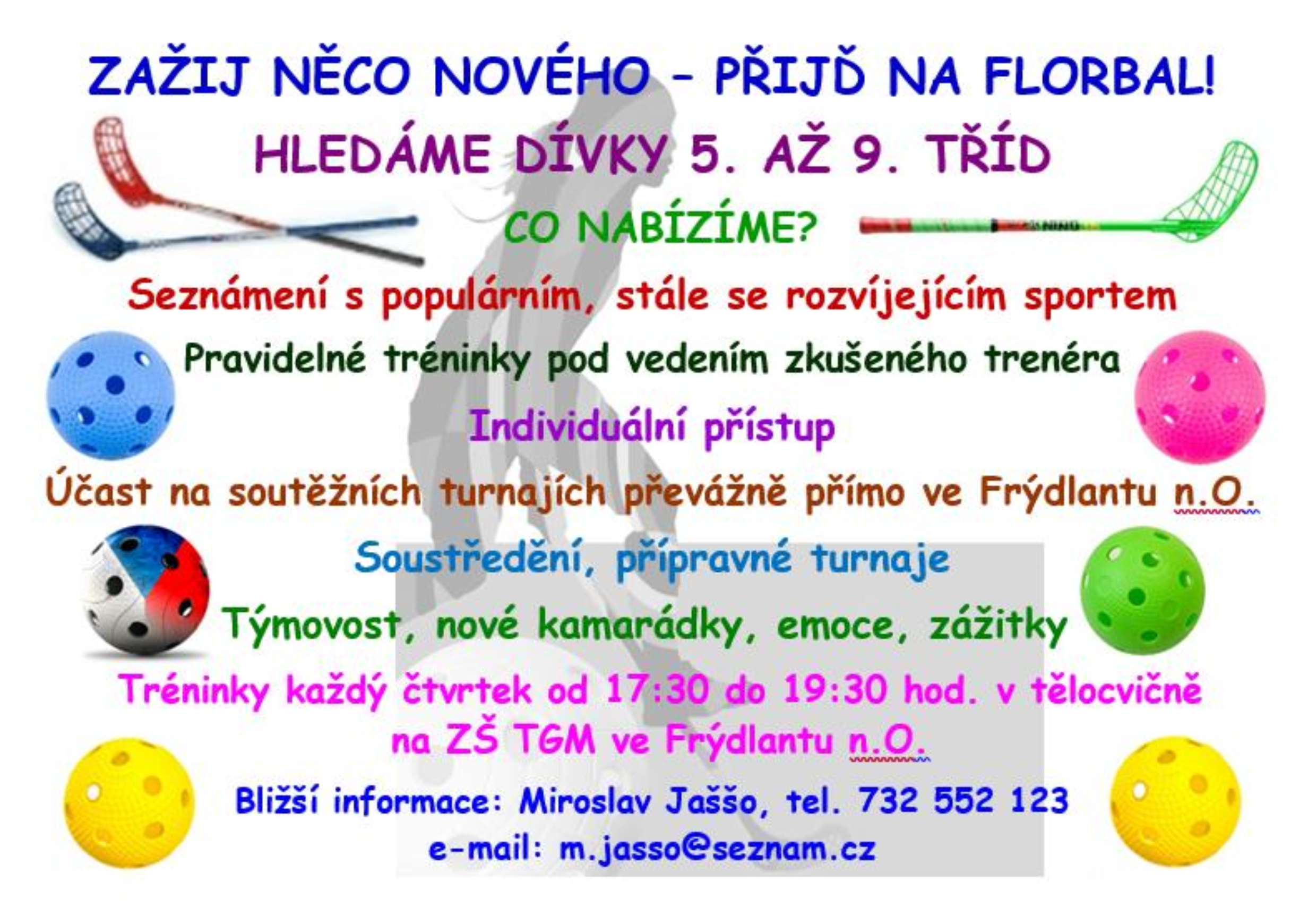 Florbal dívky